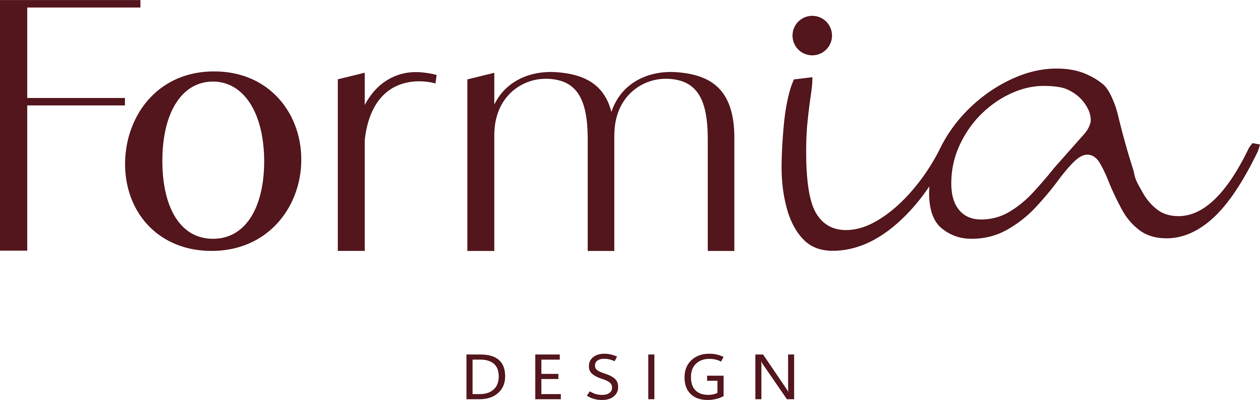 Logo donkerpaars Formia design
